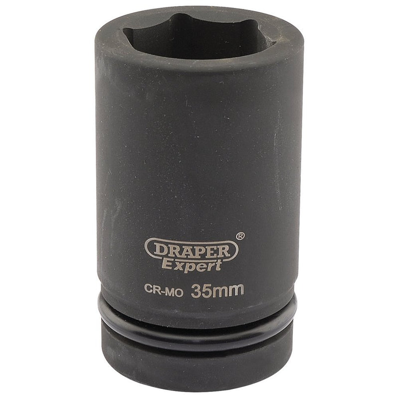 Expert HI-TORQ 6 Point Deep Impact Socket, 1" Sq Dr, 35mm