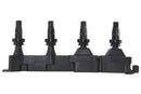 HELLA 5DA 193 175-471 Ignition Coil - 12V - 5-pin connector - Bolted