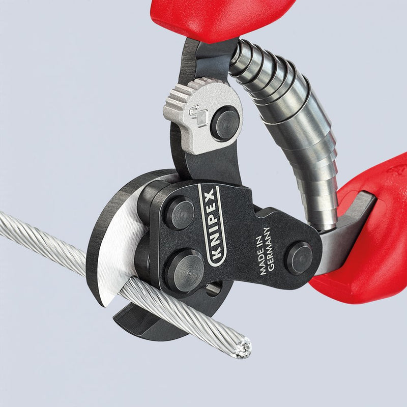 Knipex Wire Rope Cutters with Heavy Duty Handles, 160mm