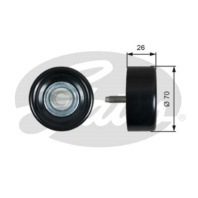 Gates DriveAlign Idler Pulley - T36603