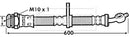 Borg & Beck Brake Hose Part No -BBH7244