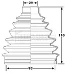 Borg & Beck Cv Joint Boot Kit Part No -BCB6227
