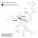 Borg & Beck Turbo Hose Part No -BTH1400