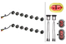 HELLA 2PT 010 458-761 LED-Daytime Running Light Set - LEDayFlex - 12/24V