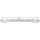 Borg & Beck Brake Hose Part No -BBH6383
