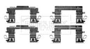 Borg & Beck Fitting Kit - Pads Part No -BBK1387