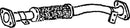 Klarius HY72W - Centre Pipe  - Fits Hyundai Coupe 2.0i