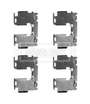 Borg & Beck Fitting Kit - Pads Part No -BBK1546