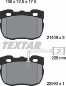 Textar Brake Pad Set - 2145905