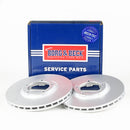 Borg & Beck Brake Disc Pair Part No -BBD4303