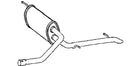 Klarius FE1210K - Box With Tail Pipe