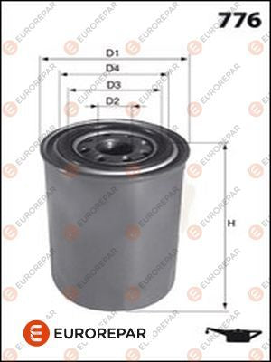 Eurorepar Oil Filter - 1611659780