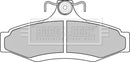 Borg & Beck Brake Pad Set - BBP1651