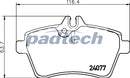 Padtech Brake Pad Set - PAD2685