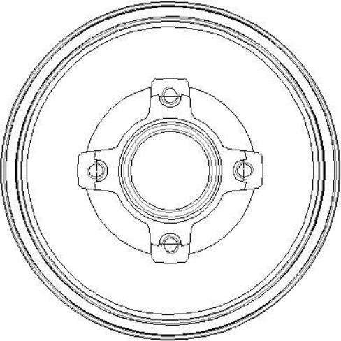 National Brake Drum - NDR355