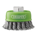 Draper 75mm Twist CUP Brush SS M14 - 08054