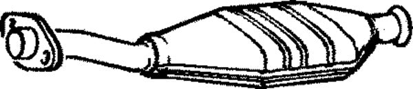 Klarius 370097 - Catalyst Non Type Approved