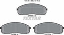Textar Brake Pad Set - 2456501