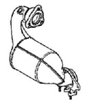 Klarius 312517 - Catalyst Type Approved  - Fits Renault Captur 1.2TCe