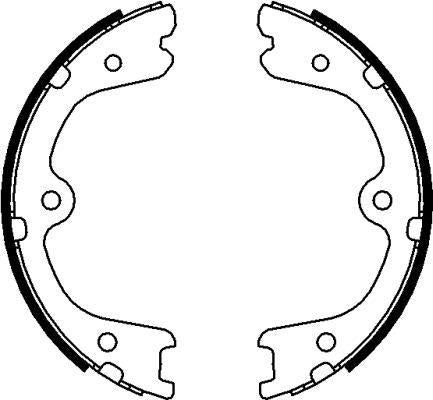 Mintex Brake Shoes fits -Nissan MFR679 (also fits other vehicles)