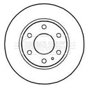 Borg & Beck Brake Disc Pair Part No -BBD4710