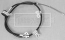 Borg & Beck Brake Cable- LH Rear -BKB3120