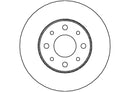 Disctech Brake Disc - Fits Alfa romeo, Fiat - ABD3475 - Front Axle