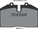 Textar Brake Pad Set - 2087709