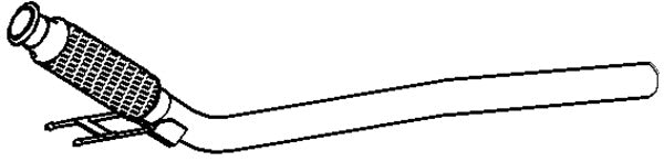 Klarius 302097 - Front Pipe For Cat  - Fits Volkswagen Transporter T5 2.0 TDi