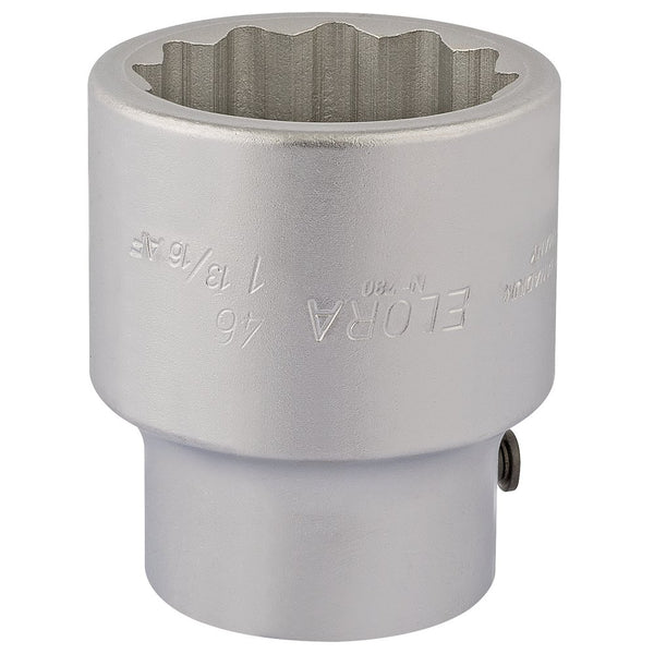 Elora Bi-Hexagon Socket, 1" Sq Dr, 46mm