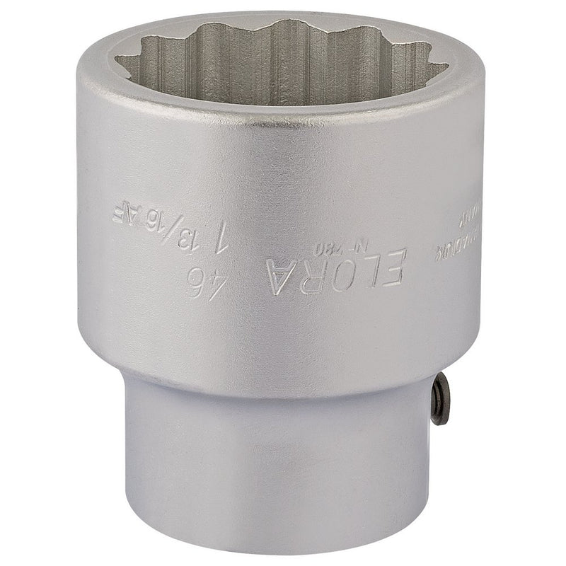 Elora Bi-Hexagon Socket, 1" Sq Dr, 46mm