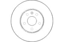 Disctech Brake Disc - Fits Chevrolet - ABD2123 - Front Axle