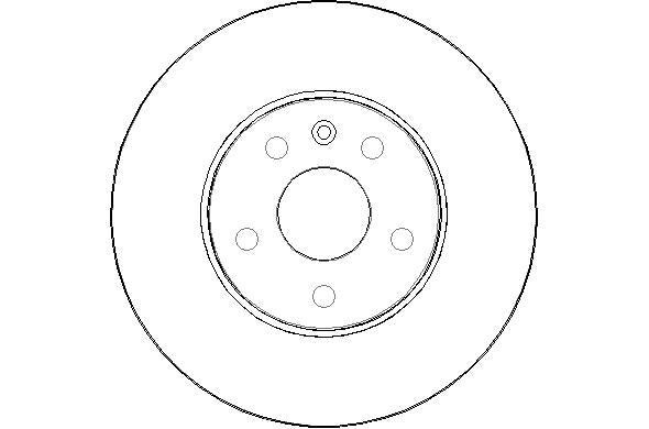 Disctech Brake Disc - Fits Chevrolet - ABD2123 - Front Axle