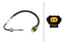 HELLA 6PT 358 181-691 Sensor, exhaust gas temperature - 2-pin connector
