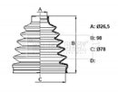 Borg & Beck Cv Joint Boot Kit Part No -BCB6389