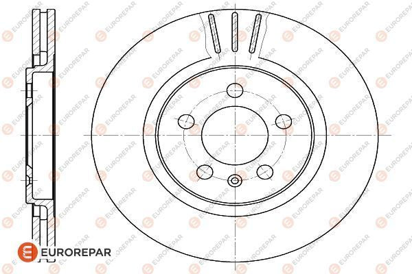 Eurorepar Brake Disc - 1618877880