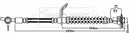 Borg & Beck Brake Hose Part No -BBH8517