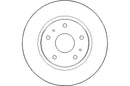 Disctech Brake Disc - Fits Suzuki - ABD3105 - Front Axle
