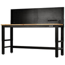 Bunker 72" Workbench W Wtop PEG/Power - 28098