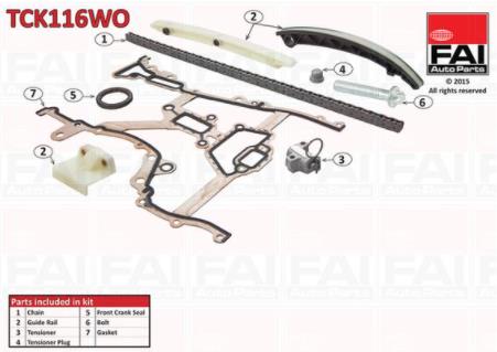 FAI Timing Chain Kit - TCK116WO