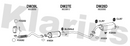 Klarius DW39L - Centre Pipe  - Fits Chevrolet Aveo 1.2