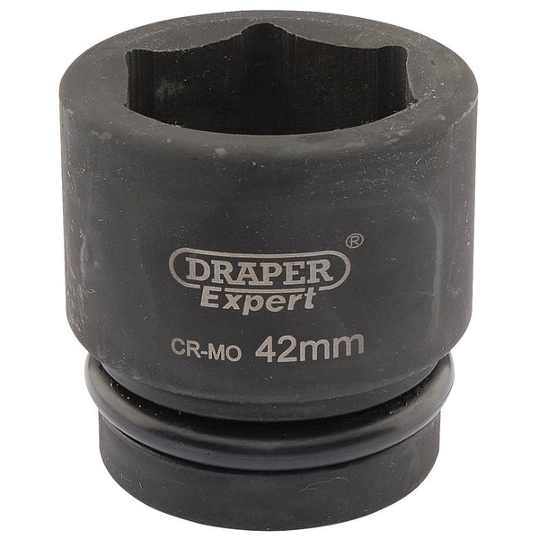 Expert HI-TORQ 6 Point Impact Socket, 1" Sq Dr, 42mm