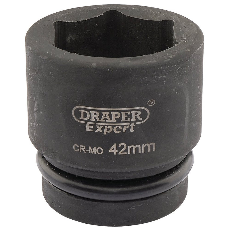 Expert HI-TORQ 6 Point Impact Socket, 1" Sq Dr, 42mm