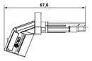 Bosch Wheel Speed Sensor Part No - 0265007930