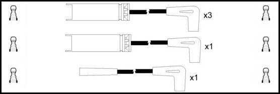ElectroSpark Ignition Lead Set - OEK057