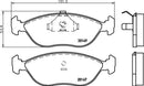 Mintex Brake Pad Set fits -Volvo MDB1640 (also fits other vehicles)
