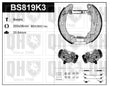 Quinton Hazell Bendix Brake Shoe Kit -BS819K3