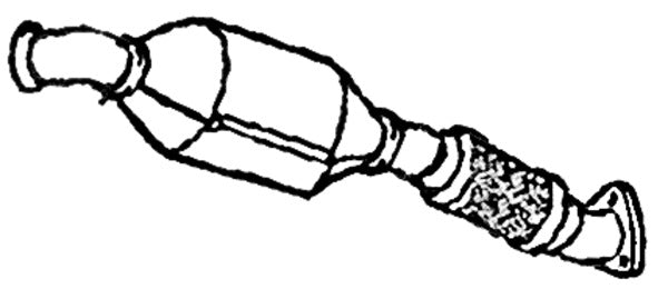 Klarius 325257 - Catalyst Type Approved Withpip  - Fits Volvo S60 II (134)