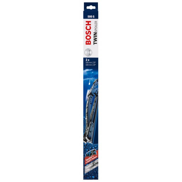 Bosch Front Wiper Blades Twin Set - 600/350mm - 613