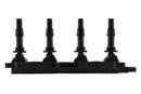 HELLA 5DA 358 000-051 Ignition Coil - 12V - 3-pin connector - Bolted
